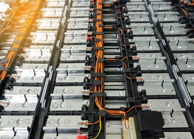 Electric battery factory