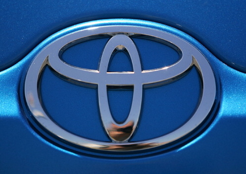 toyota logo blue